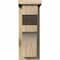 Ekena Millwork Monterey Rough Sawn Corbel w/Backplate, Douglas Fir, 6"W x 12"D x 16"H COR06X12X16MON01RDF - alternate 2